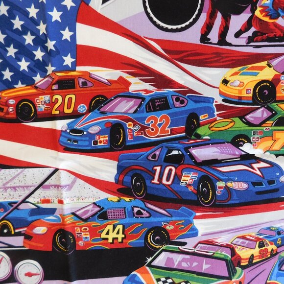 OOP high speed Alexander Henry quilt fabric Daytona NASCAR stock car race track - Picture 2 of 16